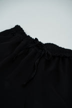 Conjunto Acetinado Preto