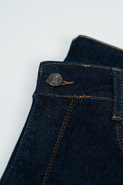 Calças Wide Leg Push Up Ganga Escura