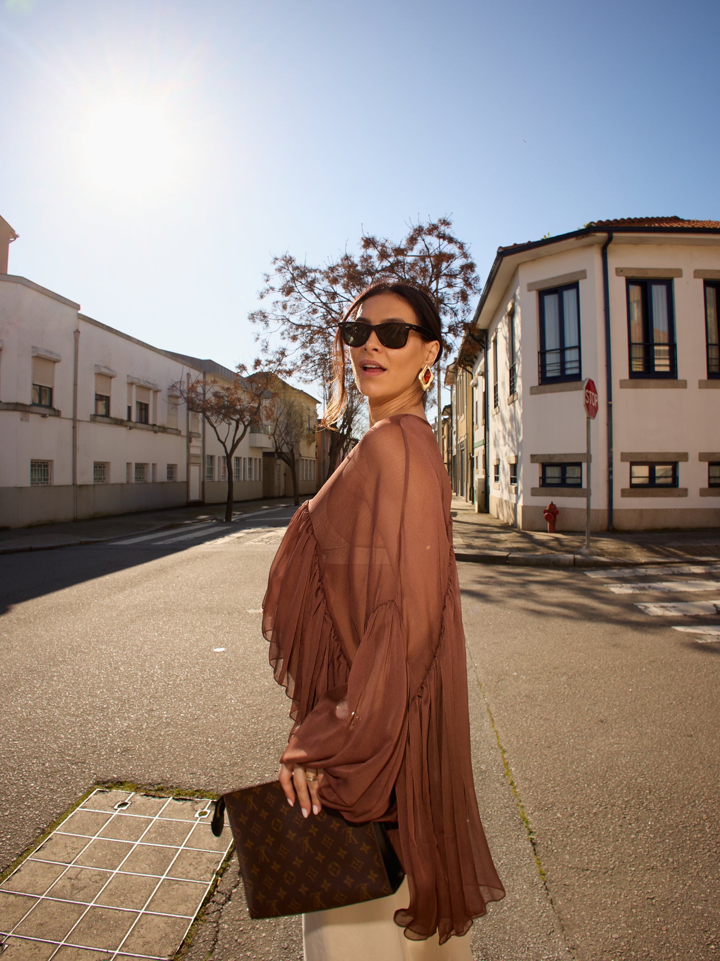 Blusa Boho Chocolate