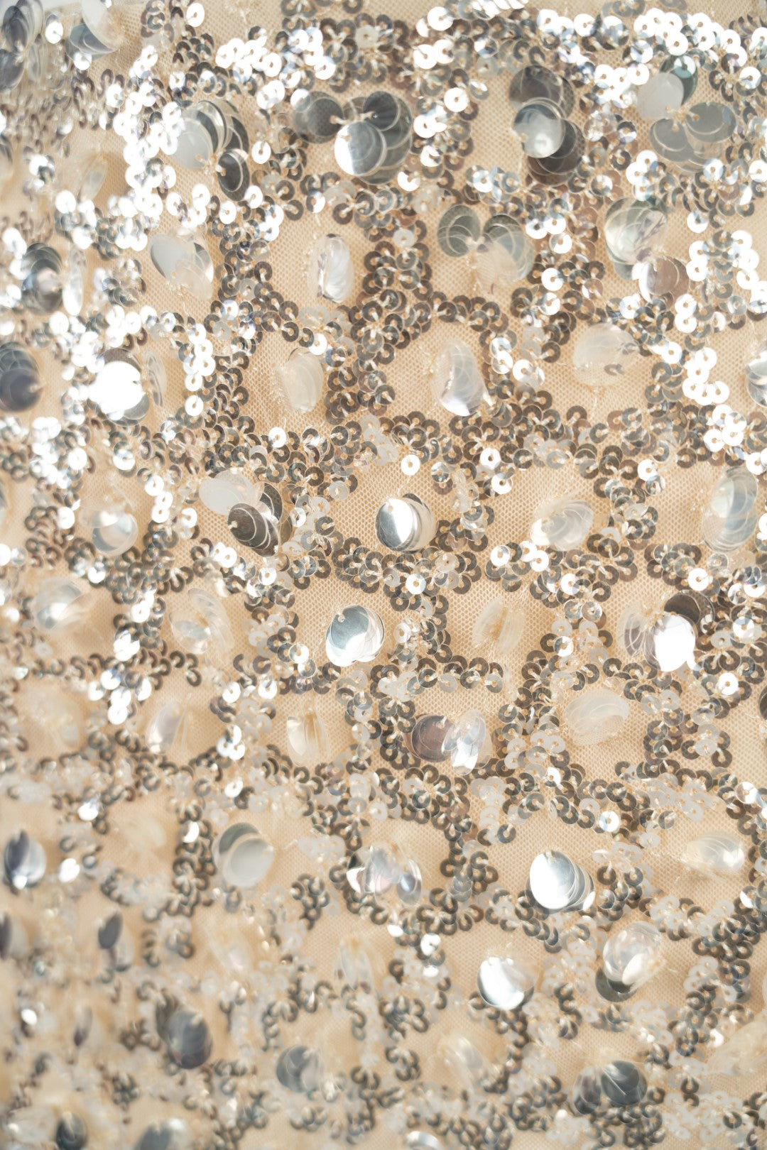 Champagne Sequin Skirt