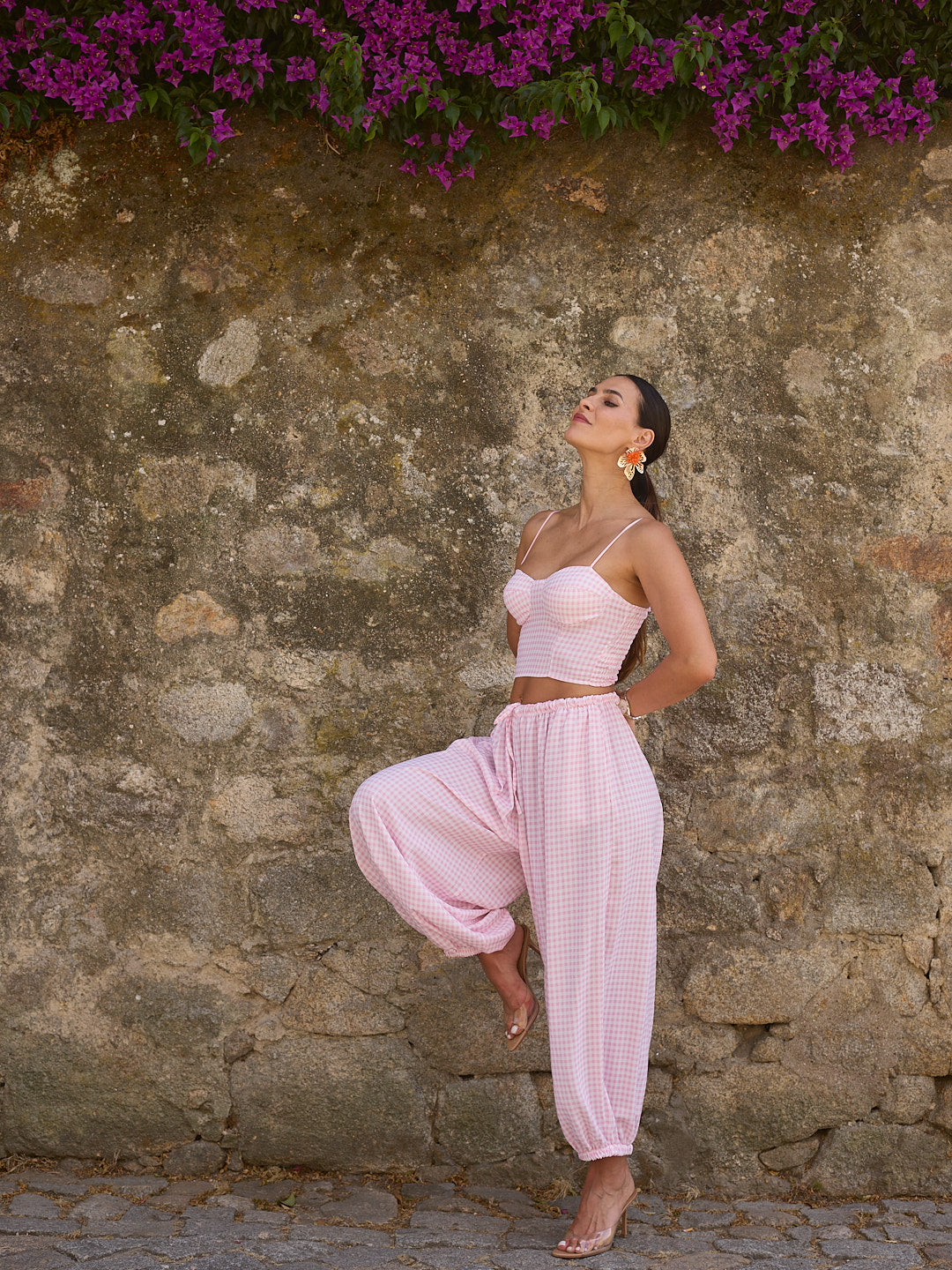 Conjunto Xadrez Rosa