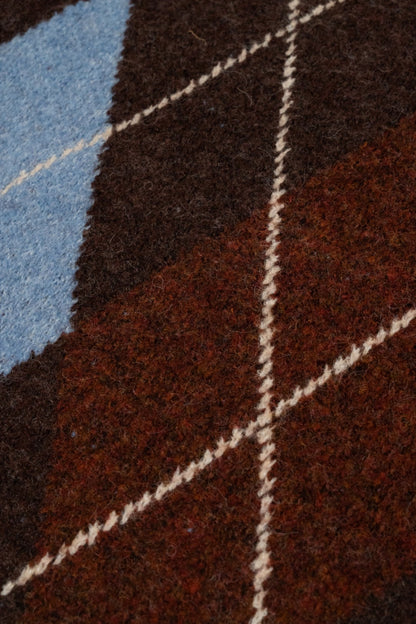 Camisola Malha Azul e Terra