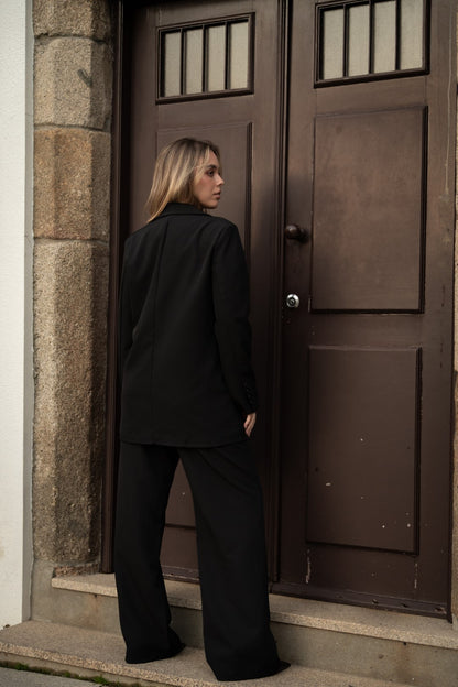 Black Oversized Suit