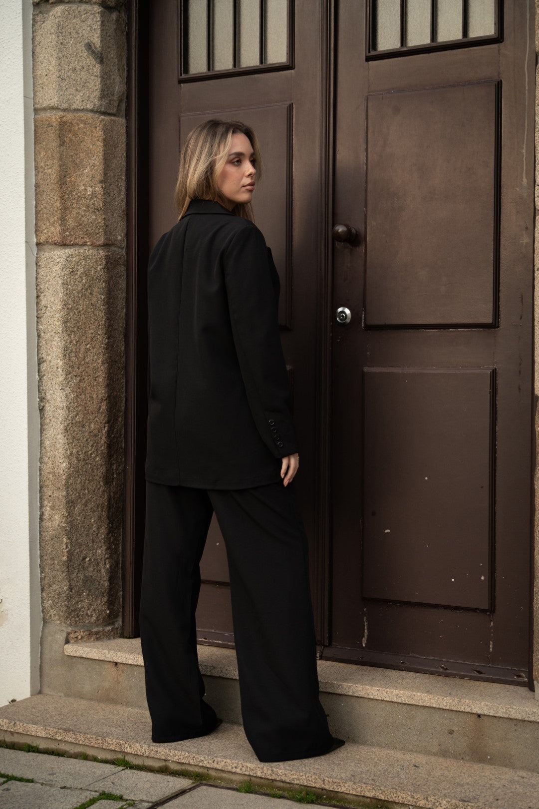 Black Oversized Suit