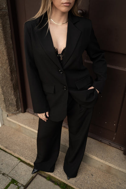 Black Oversized Suit