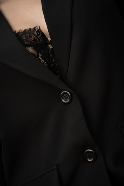 Black Oversized Suit