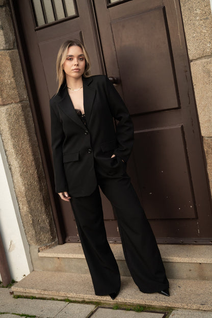Black Oversized Suit