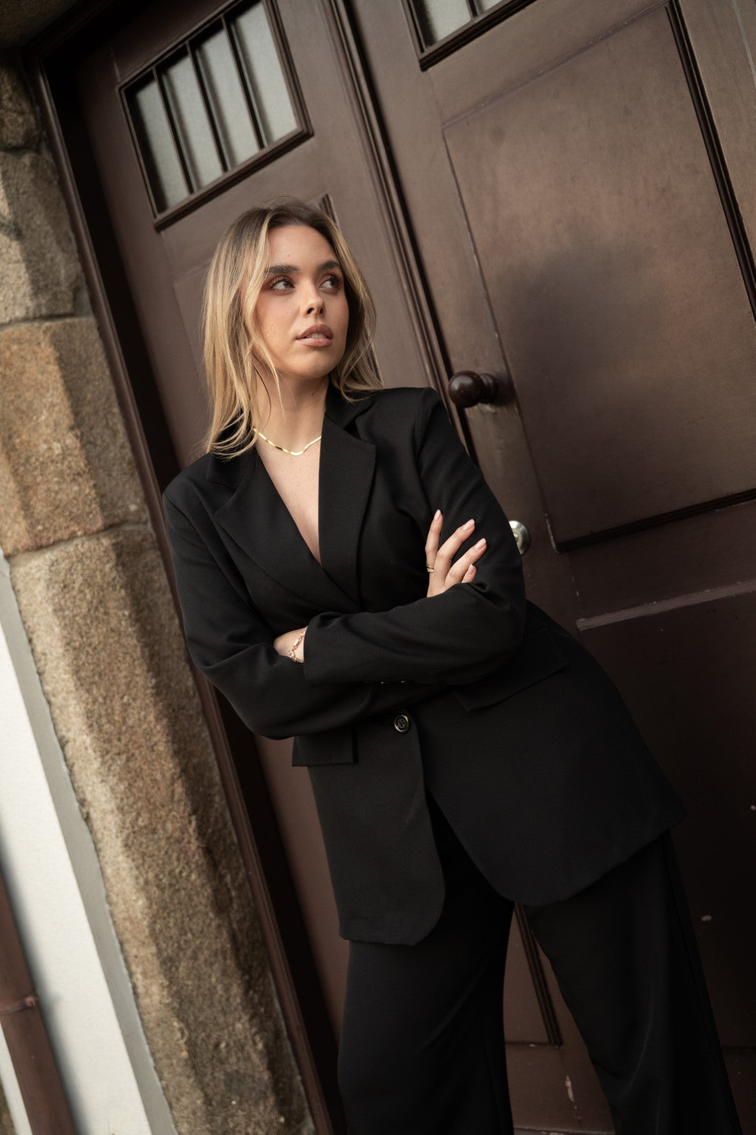 Black Oversized Suit