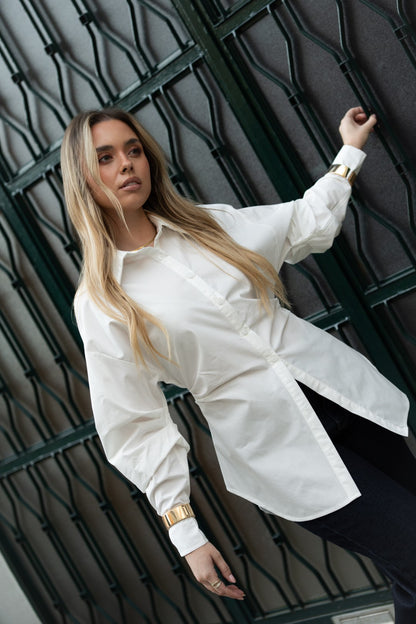 Camisa Cintada Branco