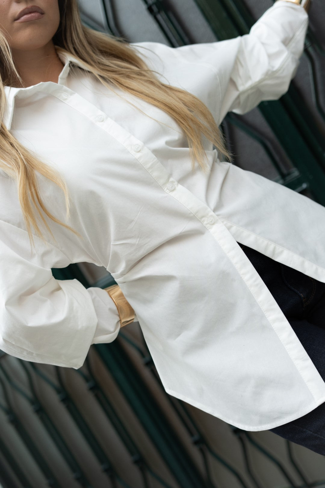 Camisa Cintada Branco