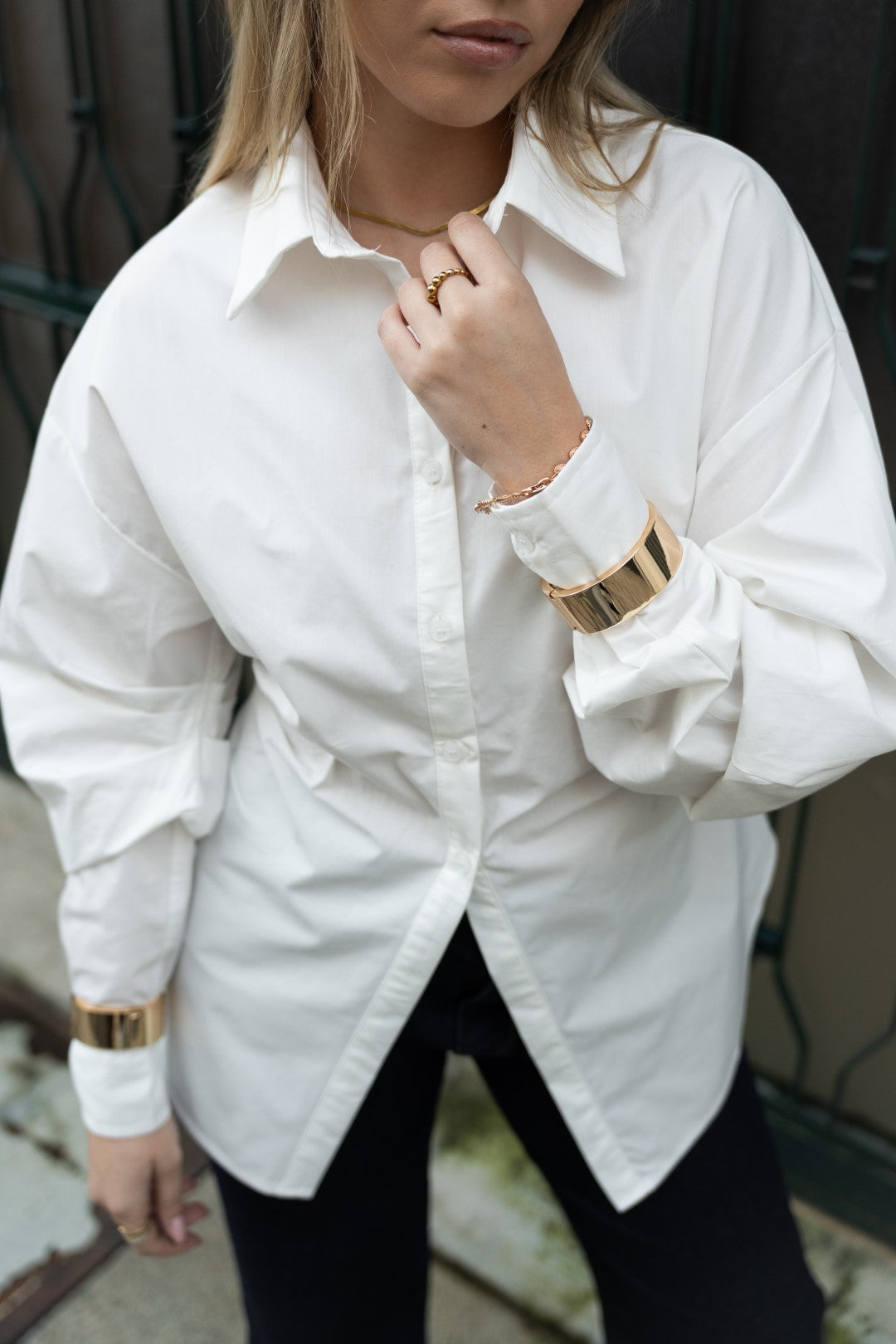 Camisa Cintada Branco