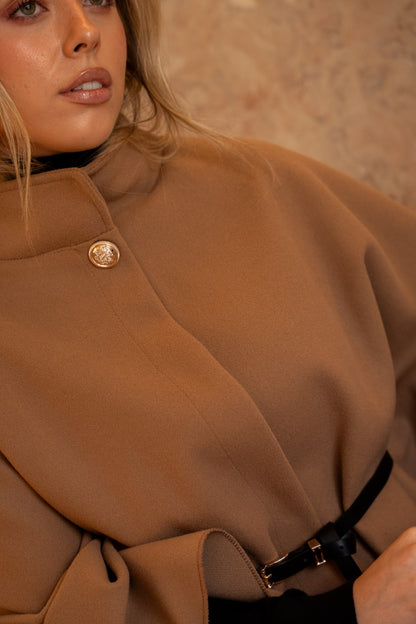 Capa c/cinto incluído Camel