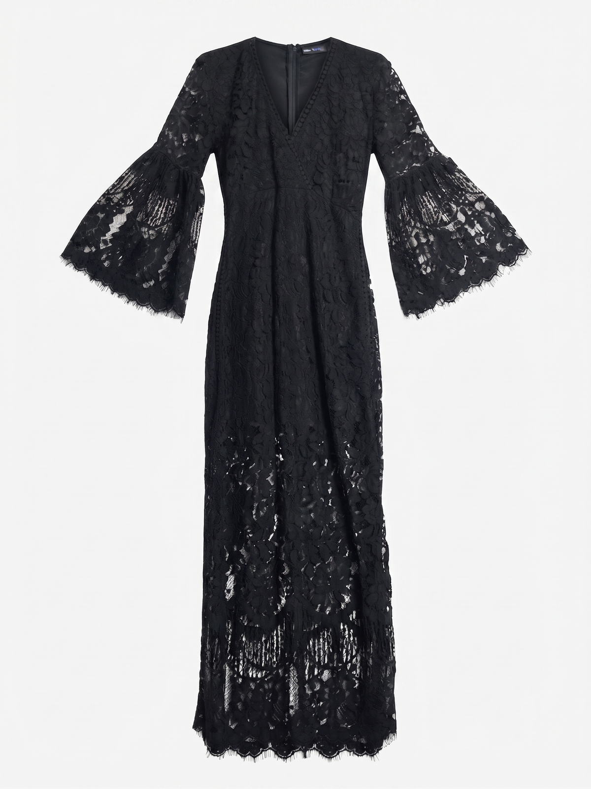 Vestido Renda Preto