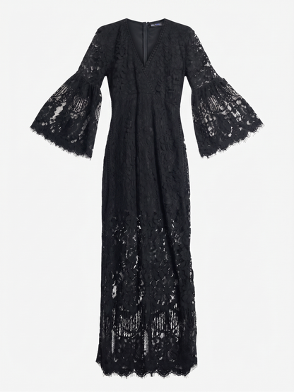 Vestido Renda Preto