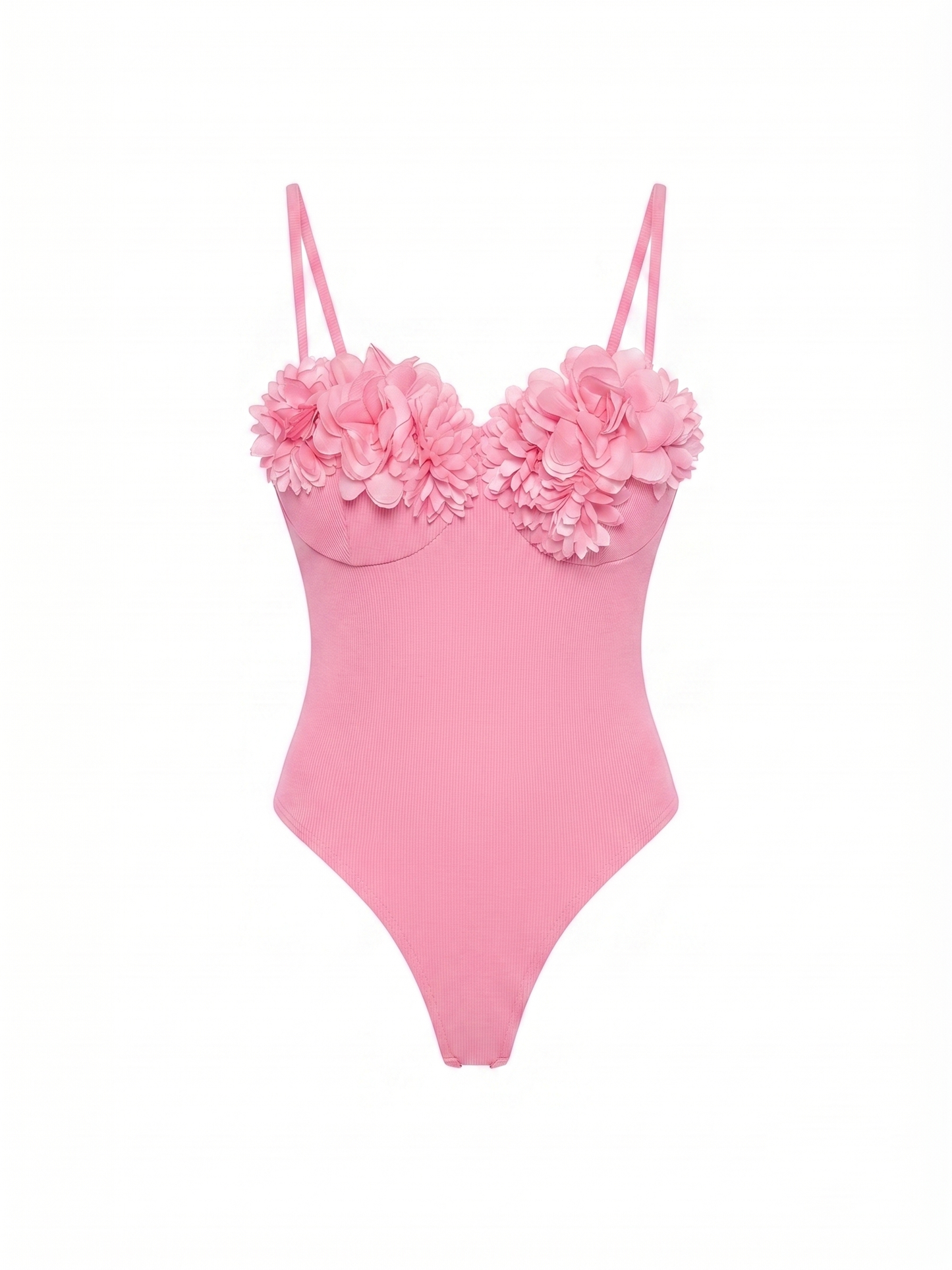 Body Malha Rosa