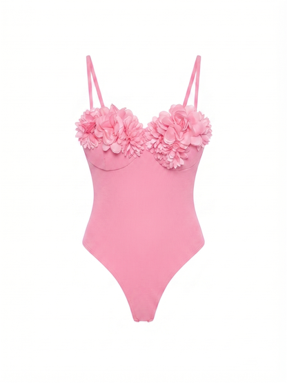 Body Malha Rosa