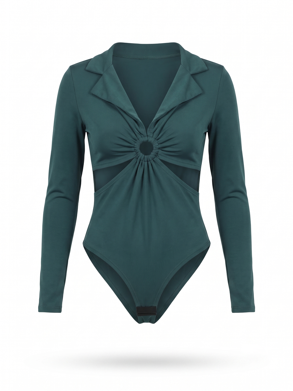 Body Manga Comprida Verde