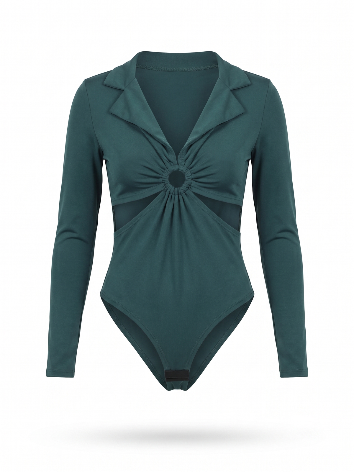 Body Manga Comprida Verde