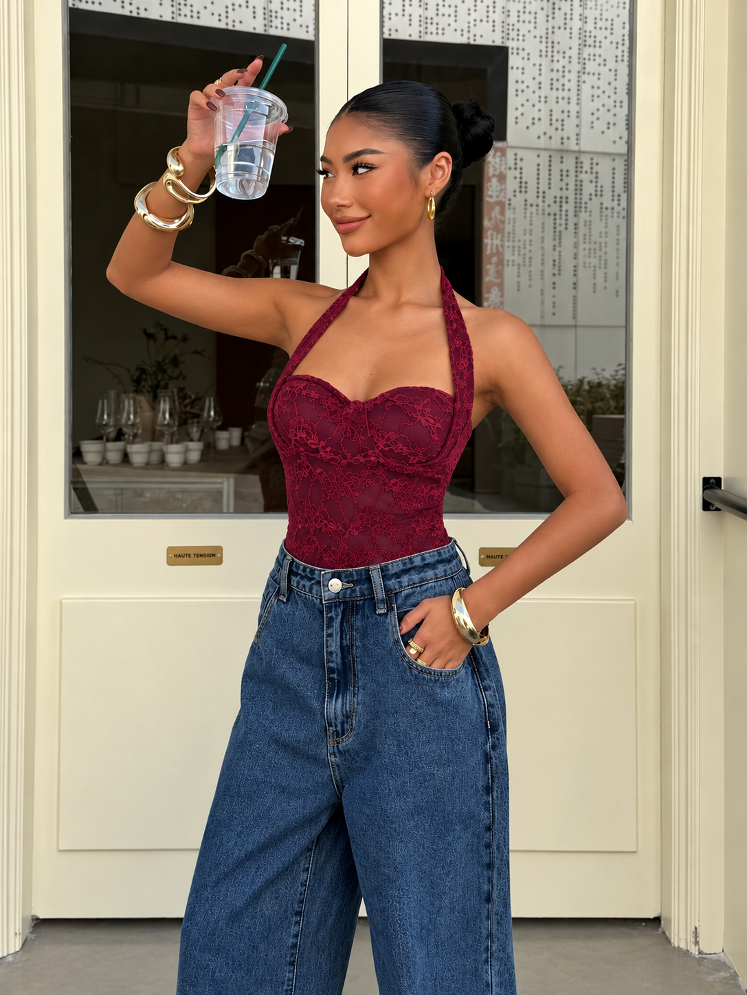 BODY HALTER RENDA BORDEAUX 2