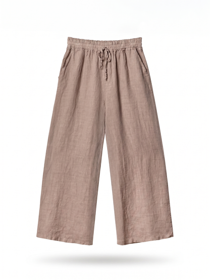 Pantalones de lino