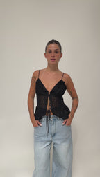 Top Renda Preto