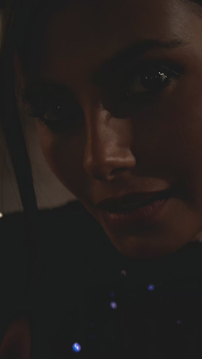 Short Blue Sequin Dress