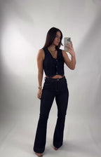 Gilet in denim