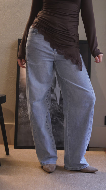 Spodnie jeansowe Balloon Light