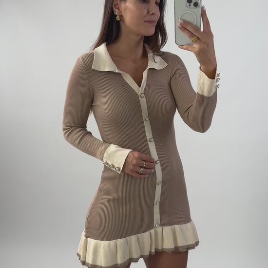 VESTIDO CURTO MALHA FINA VIDEO