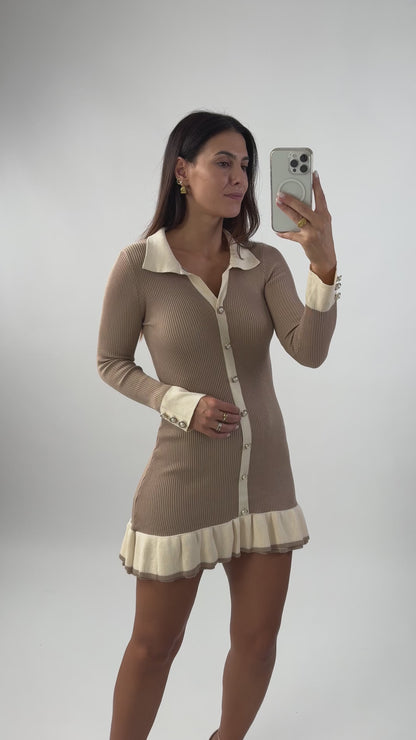 VESTIDO CURTO MALHA FINA VIDEO