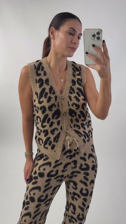 Animal Mesh Vest