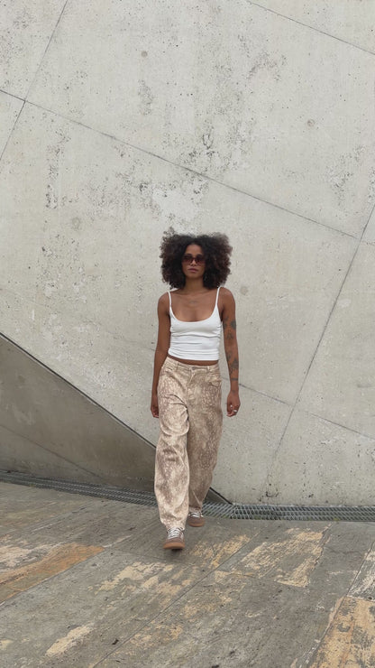 Balloon Bambi Print Pants
