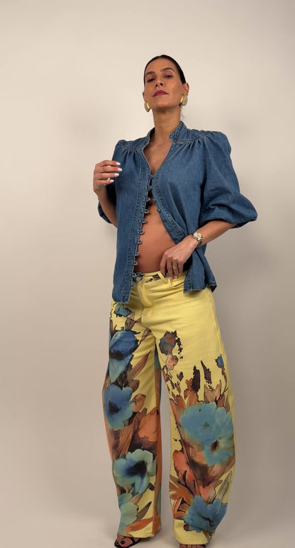 Camisa Ganga Manga Balão