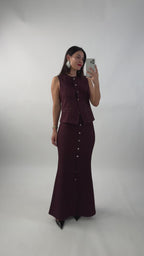 CONJUNTO EVASE BORDEUX VIDEO