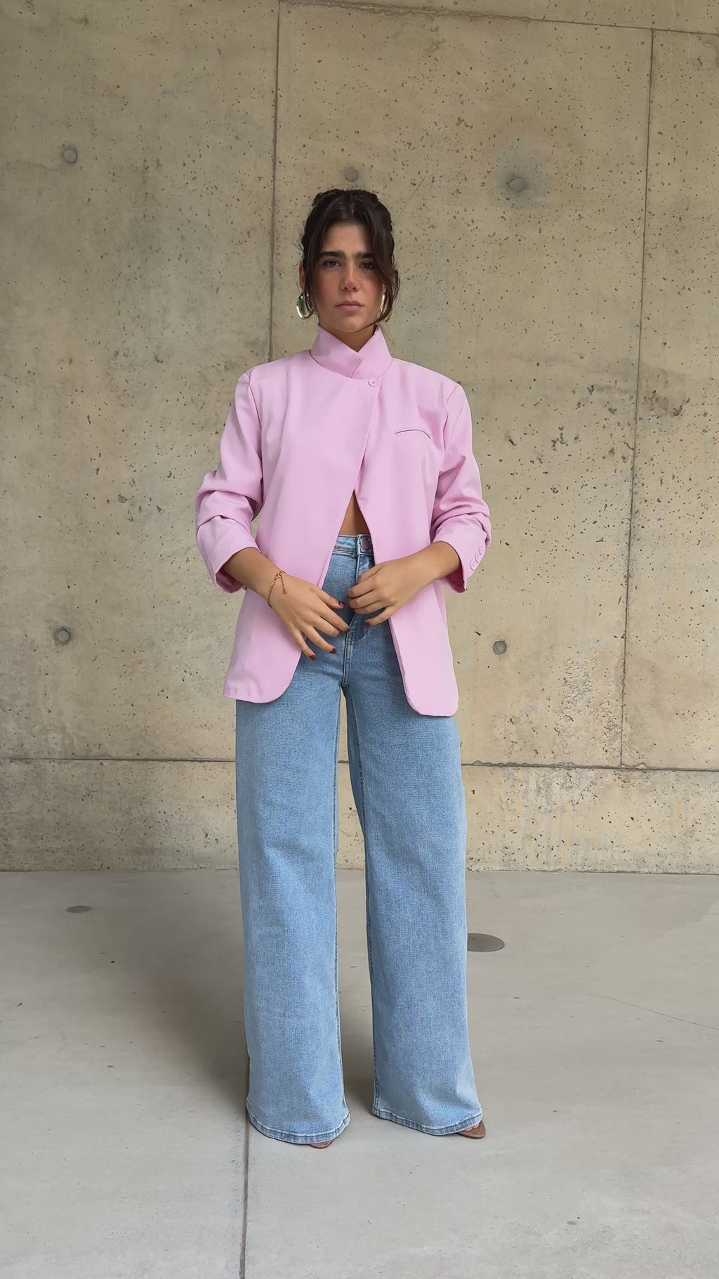 Blazer Trespasse Rosa