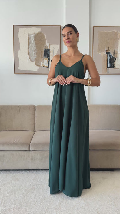 Emerald Green Vivetta Dress