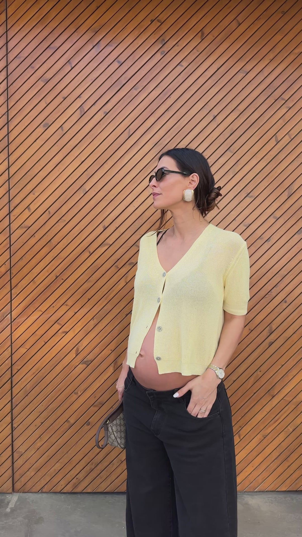 Casaco Malha Amarelo