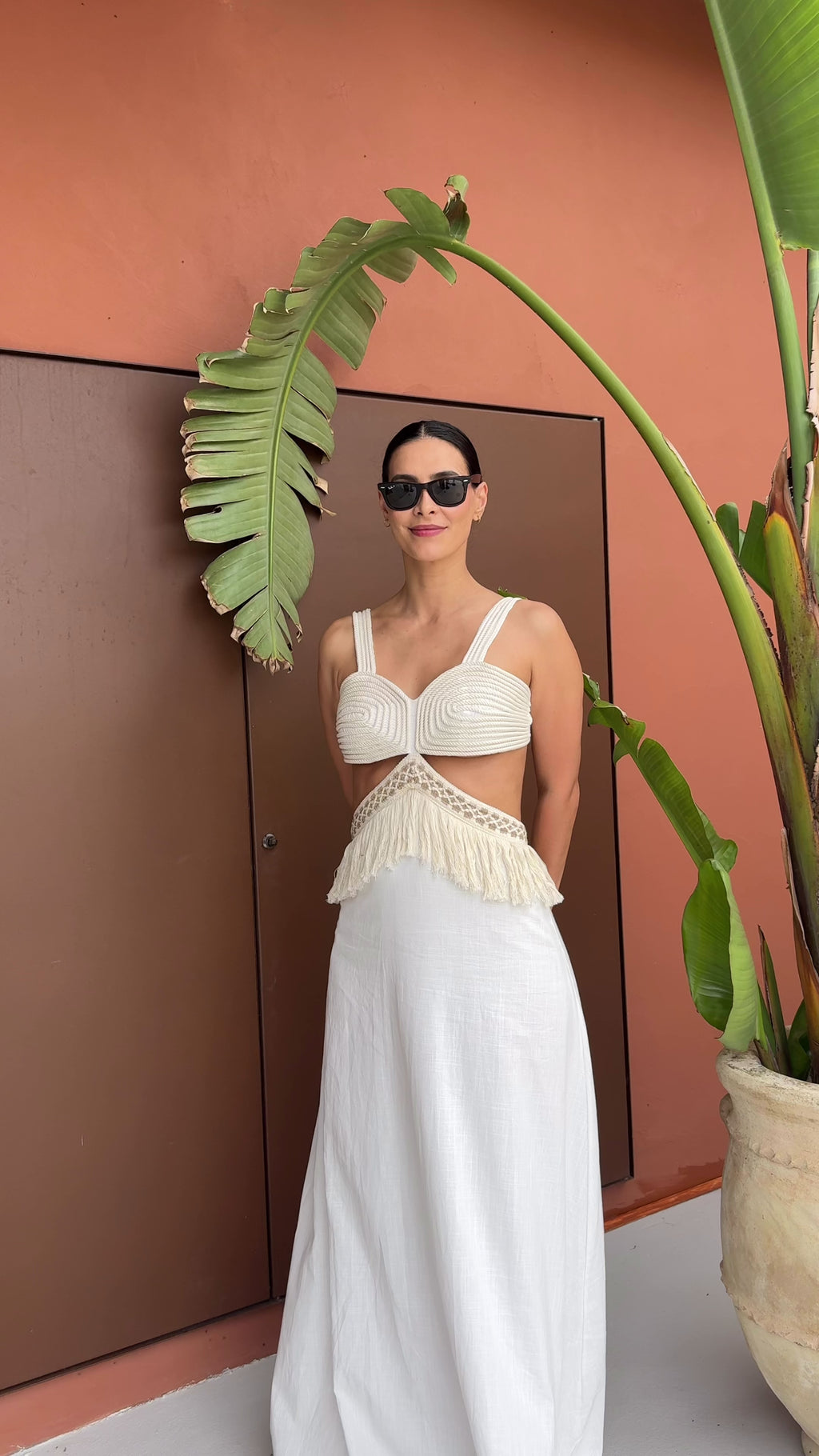 Trapani Dress Bege