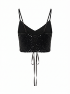 Conjunto Lantejoulas Preto