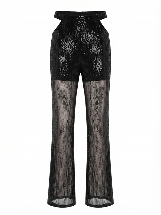 Conjunto Lantejoulas Preto
