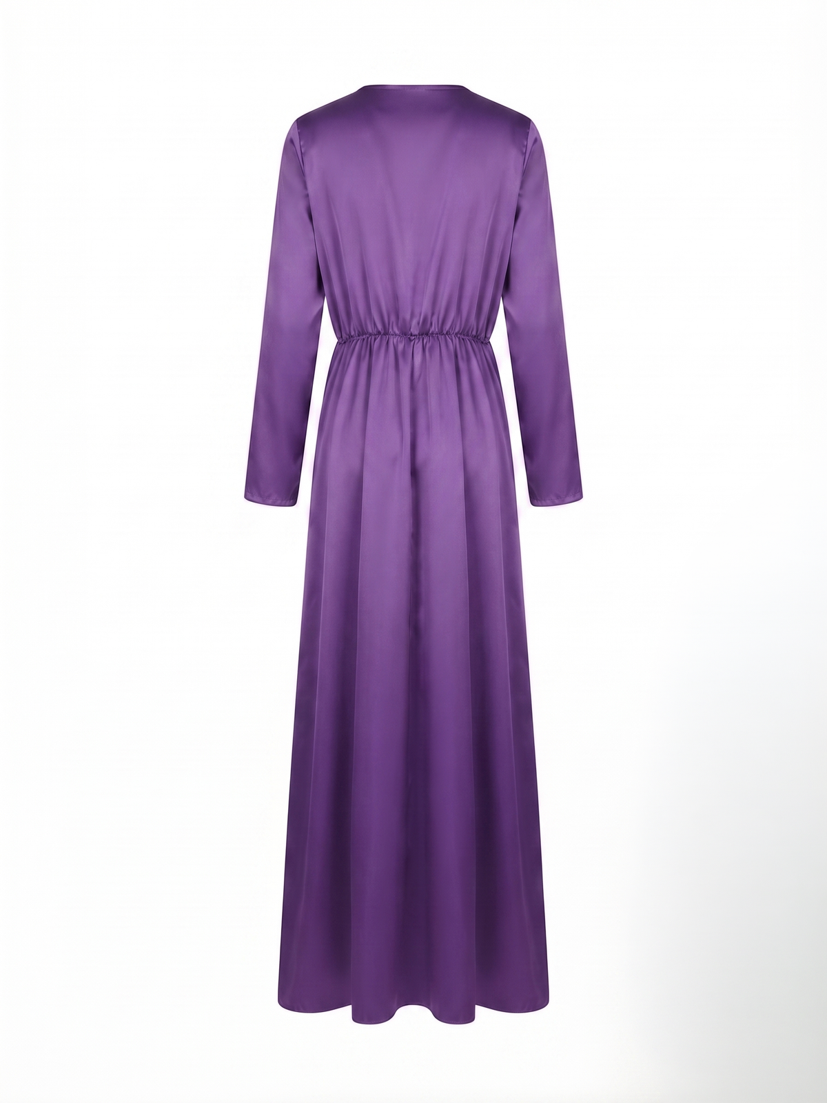 Vestido Acetinado Roxo