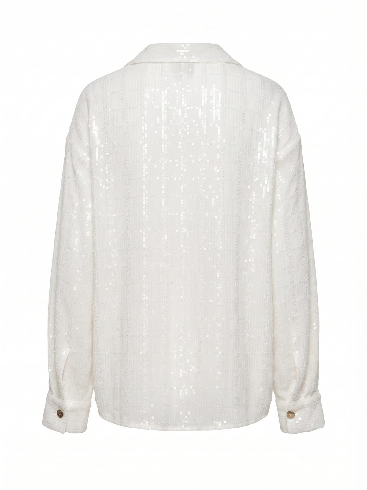 Camisa Lantejoulas Branca