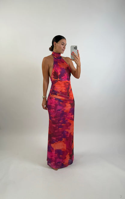 VESTIDO AGNES PADRAO TIE DYE