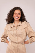 Tuta beige