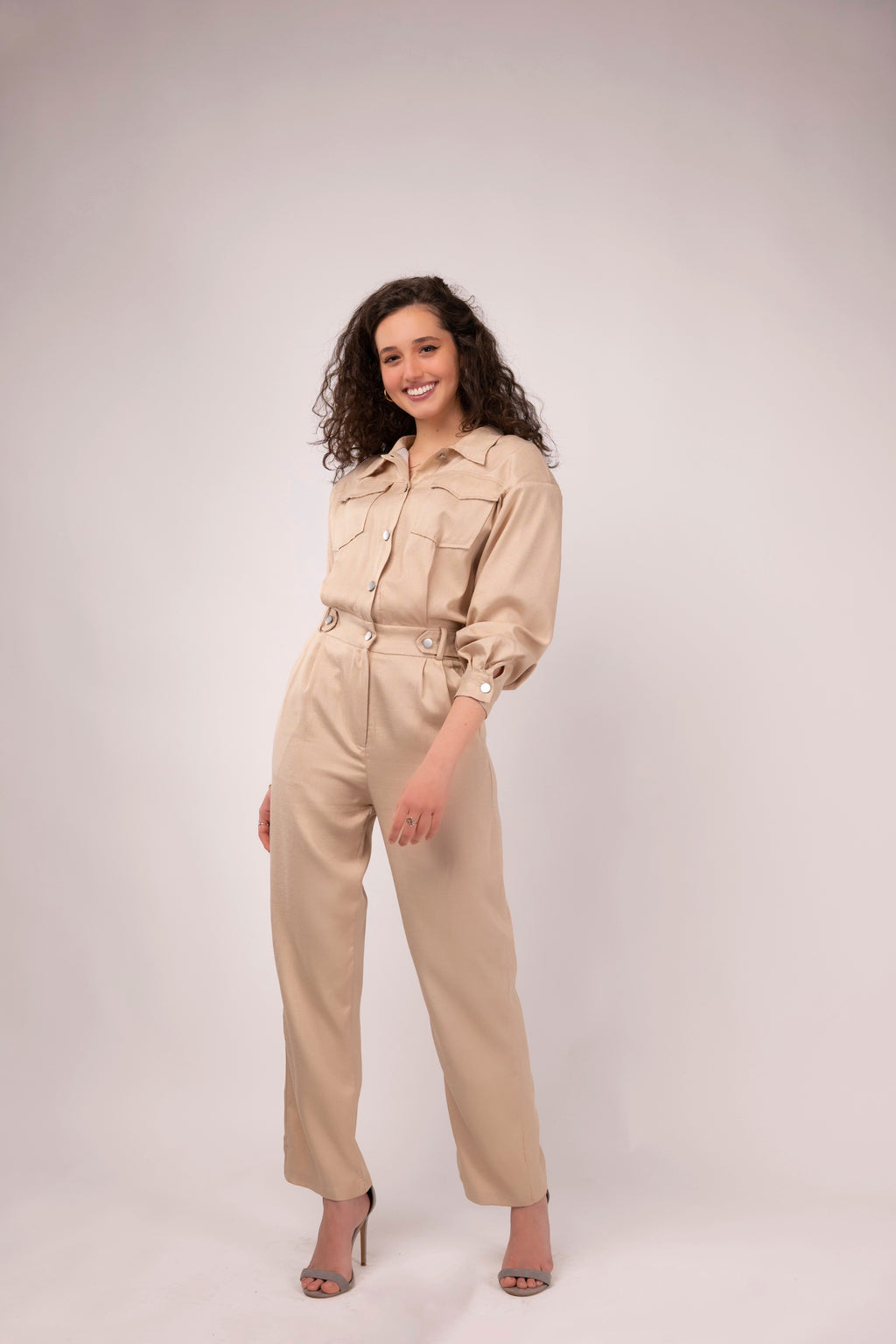 Tuta beige