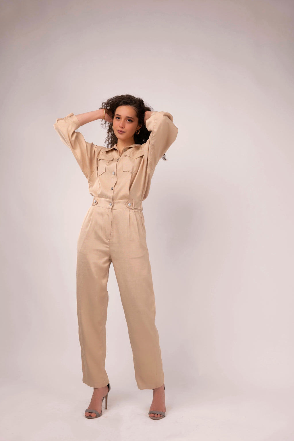 Tuta beige