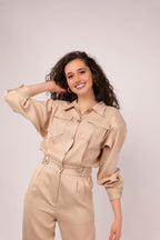 Tuta beige